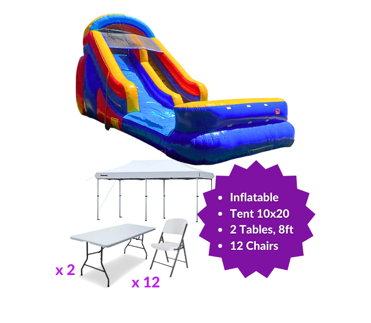 Party Package Splash Summit 16ft