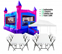 Party Package Pink Castle