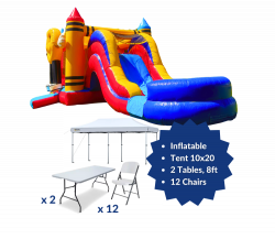 Party Package Happy Crayon Castle