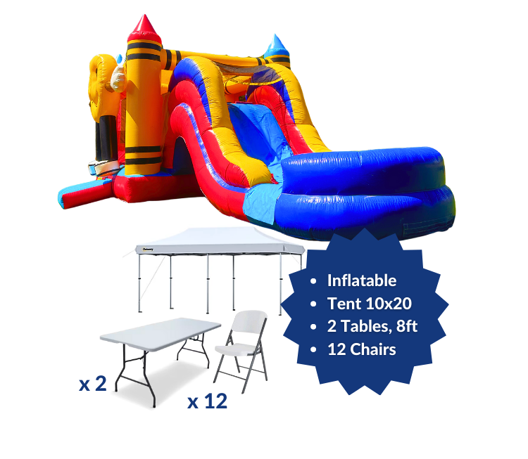 Party Package Happy Crayon Castle