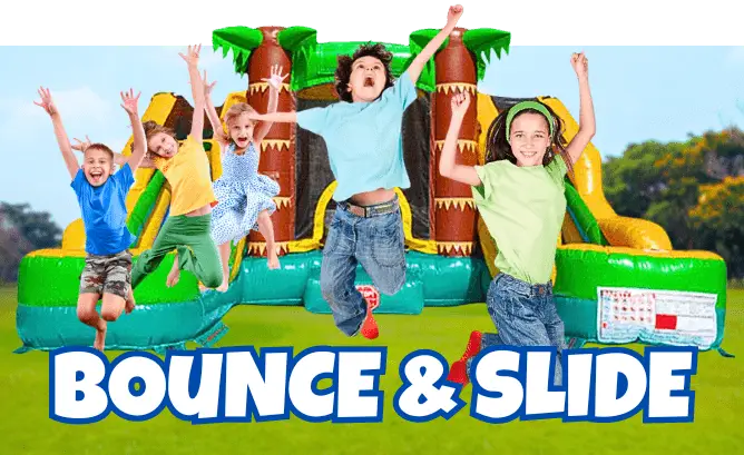 bounce house slide combo rentals in nampa & boise