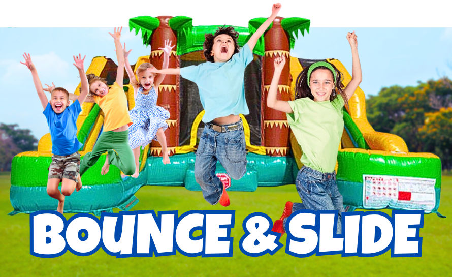 bounce house slide combo rentals in nampa & boise