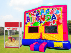 Birthday Party Package With Popcorn Machine