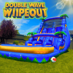 XL Double Wave Wipeout 22ft