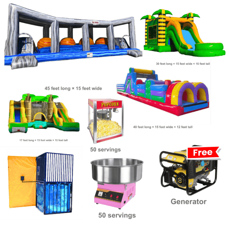 Community Festival Package party rental Boise Idaho