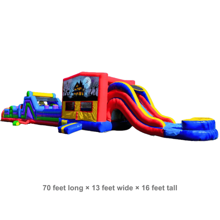 70ft Xtreme Halloween Obstacle Madness