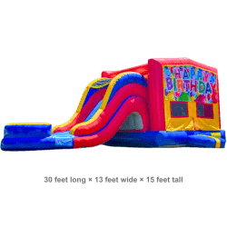 Happy Birthday Bash Theme C Combo Slide Module