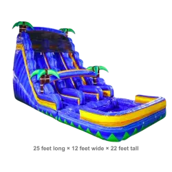 XL Double Wave Wipeout 22ft